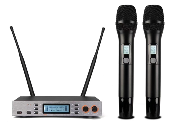LS-211 Dual Channel Channel Wireless Microphone