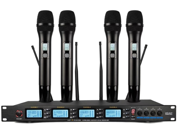 LS-214 Four Channel Wireless Microphone
