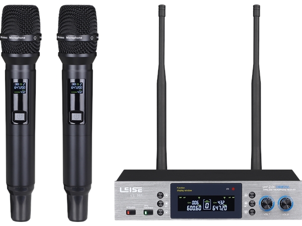 LS-301 Dual Channel Channel Wireless Microphone