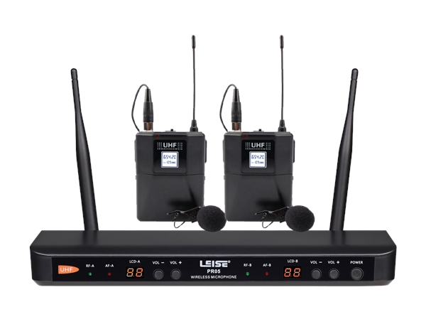 PR05 Dual Channel Wireless Microphone