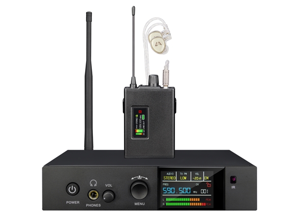 TR-210 Single Channel Stereo Wireless  In-Ear Monitoring System